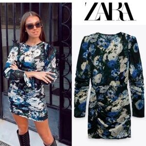 Zara Floral Mini Dress